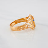 Anillo Virgen Guadalupe 3.55 g / T8 Oro Rosa 18K