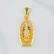 Pendant Virgin of Guadalupe 3.15 g / 1 1/4 in 18K Yellow Gold
