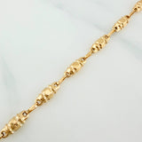 Pulso Rustico Barril 2.9 g / 7 3/4 in / 3.2 mm Oro Amarillo 18K