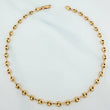 Tobillera Gc 2.95 g / 10 1/4 in / 3.5 mm Oro Amarillo 18K