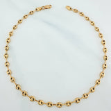 Tobillera Gc 2.95 g / 10 1/4 in / 3.5 mm Oro Amarillo 18K