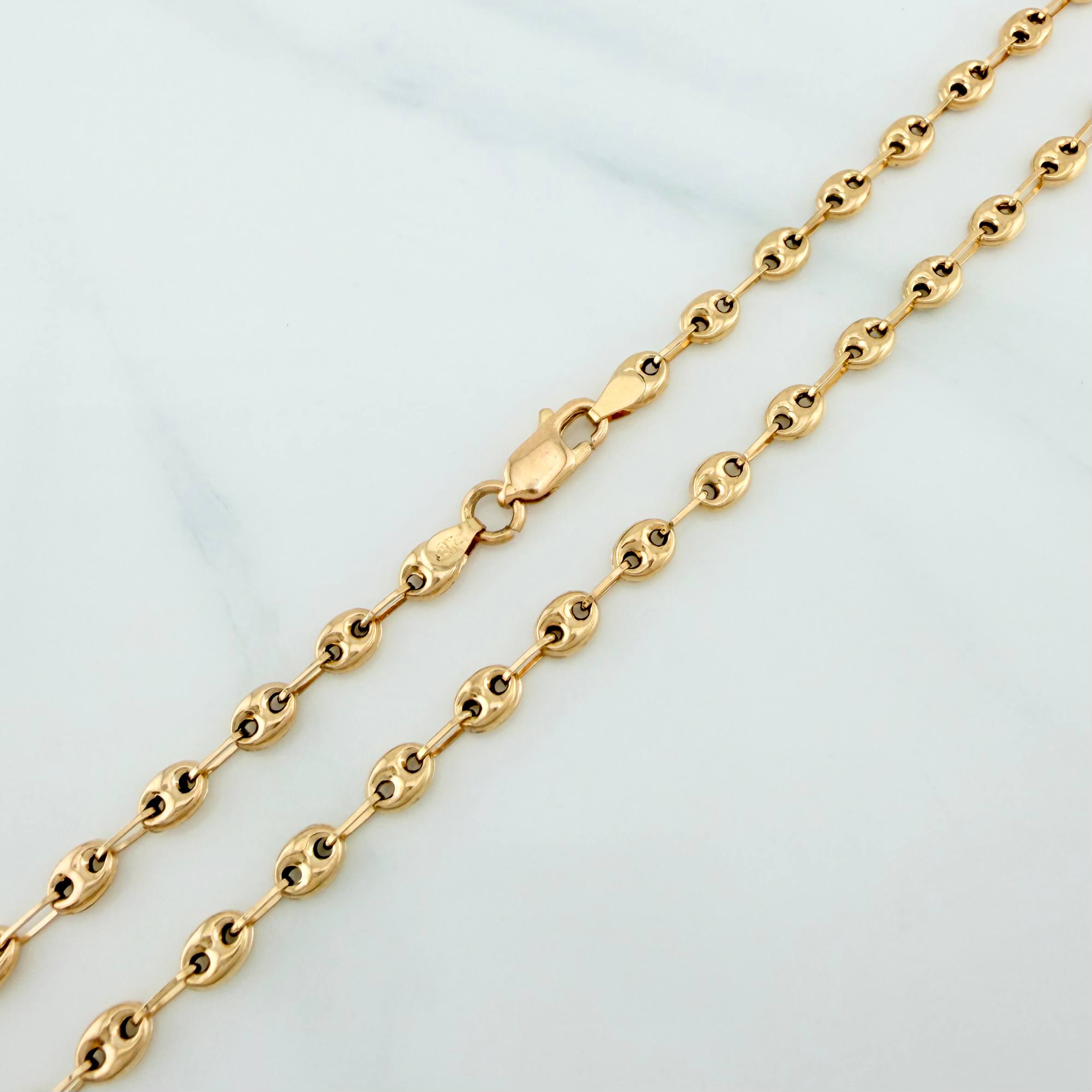 Cadena Gc 5.85 g / 20 1/2 in / 3.5 mm Oro Amarillo 18K