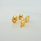 Topos Trebol 0.8gr / 4.8mm Oro Amarillo 18K &