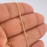 China Bracelet 1.2gr / 19cm / 18K Yellow Gold +1 &