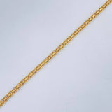 China Bracelet 1.2gr / 19cm / 18K Yellow Gold +1 &