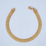 China Bracelet 4.9gr / 18.5cm / 18K Yellow Gold +1 &