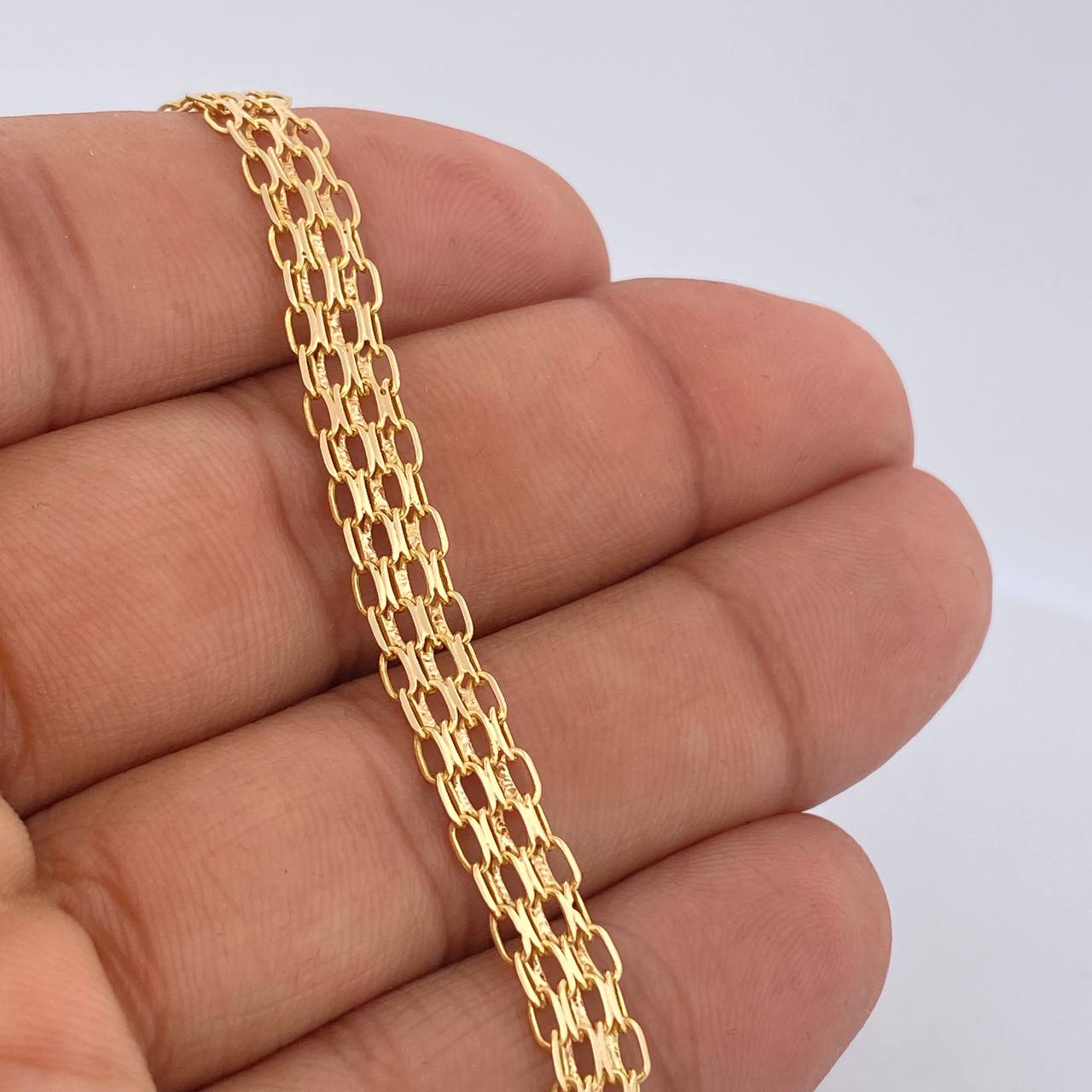 China Bracelet 4.9gr / 18.5cm / 18K Yellow Gold +1 &