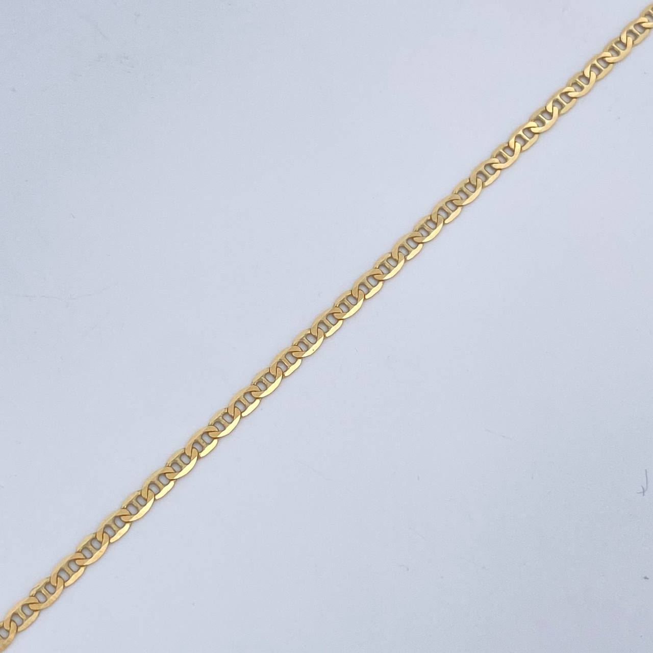 Flat Mariner Bracelet 0.85gr / 19.2cm / 18K Yellow Gold +3 &