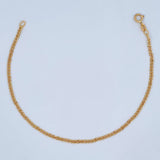 Cuban Bracelet 0.75gr / 18.8cm / Yellow Gold +1 18K &