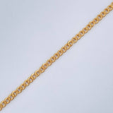 Cuban Bracelet 0.75gr / 18.8cm / Yellow Gold +1 18K &