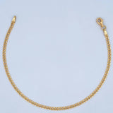 Cuban Bracelet 1.55gr / 19cm / 18K Yellow Gold +1 &