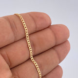 Cuban Bracelet 1.55gr / 19cm / 18K Yellow Gold +1 &