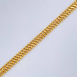 Sedusa Bracelet 1.5gr / 18cm / 18K Yellow Gold +3 &