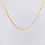 Cadena Sedusa 2gr / 15 3/4 in / 2.2mm Oro Amarillo +3 18K