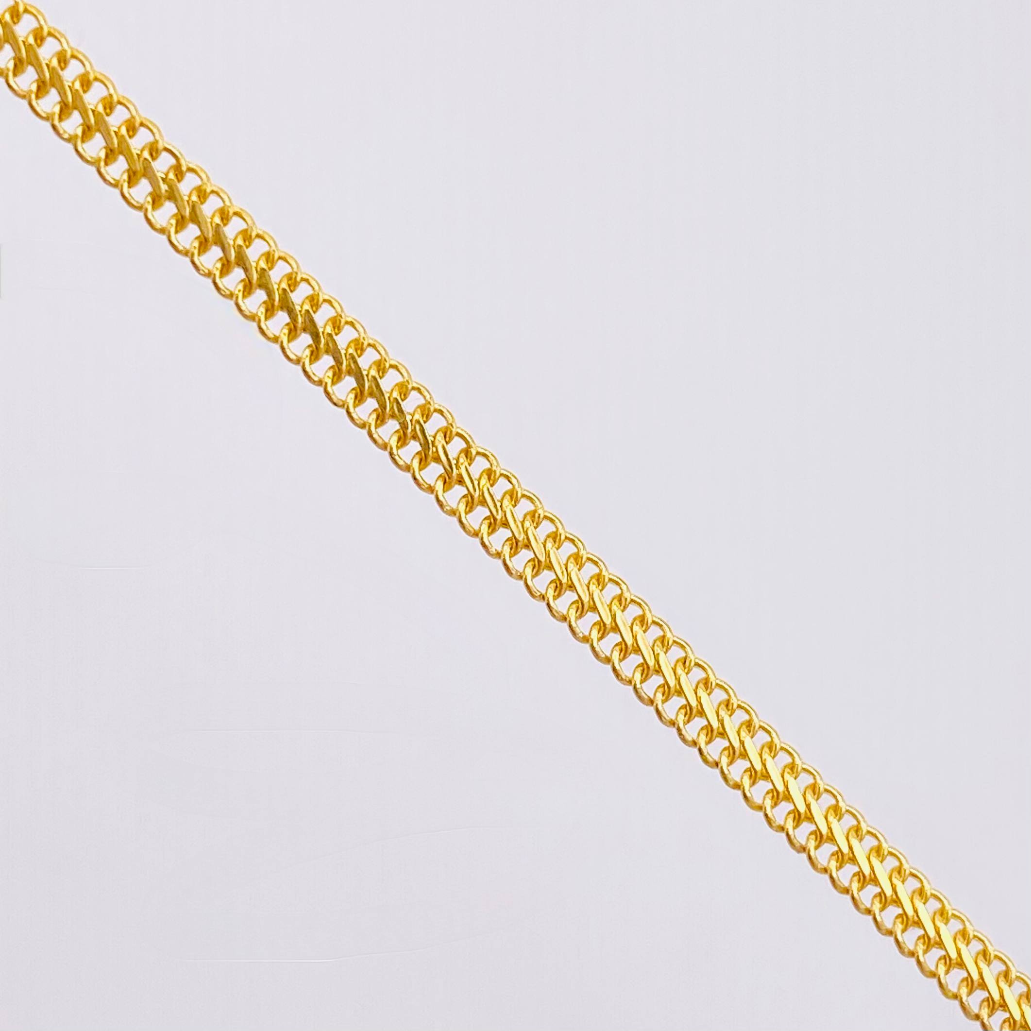 Cadena Sedusa 2gr / 15 3/4 in / 2.2mm Oro Amarillo +3 18K
