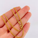 Cadena Sedusa 2gr / 15 3/4 in / 2.2mm Oro Amarillo +3 18K