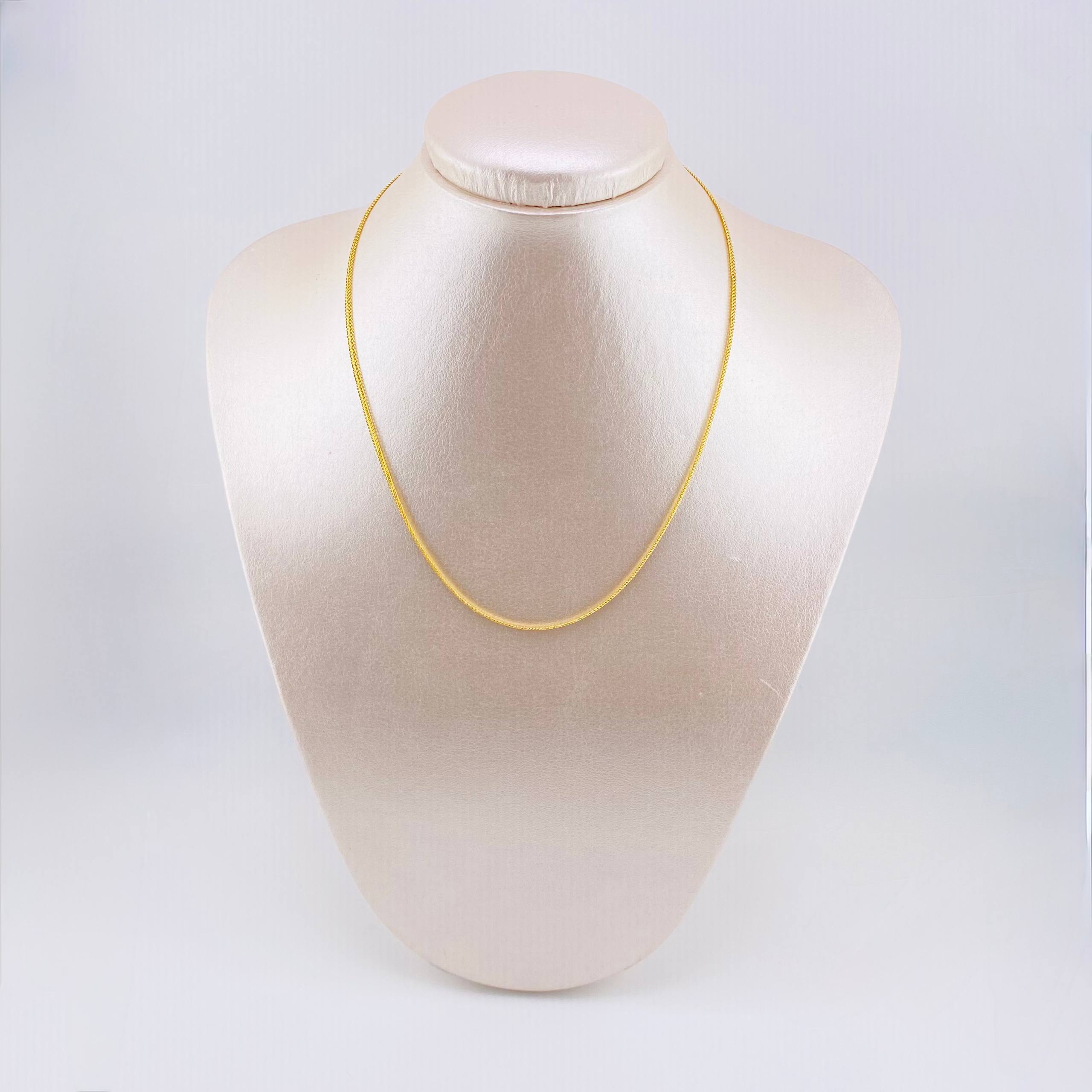 Cadena Sedusa 2gr / 15 3/4 in / 2.2mm Oro Amarillo +3 18K