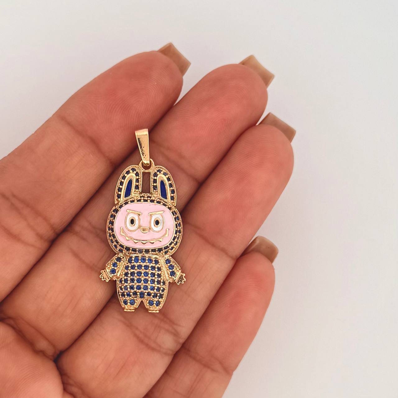 Dije Conejo Sonriente 5.25gr / 1 1/2 in / Oro Amarillo 18K ©