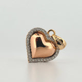 Dije Corazón 3.95gr / 1 1/4 in / Tres Oros 18K ©