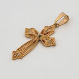 Dije Cruz Aristica 3.4gr / 1 3/4 in / Oro Amarillo 18K ©