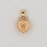 Dije León Corona 3.95gr / 1 in / Oro Amarillo 18K ©