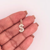 Dije Signo Dólar 1.1gr / 1 in / Oro Amarillo 18K