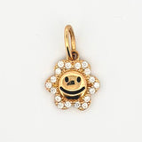 Dije Flor Animado 1.2gr / 3/4 in / Oro Amarillo 18K