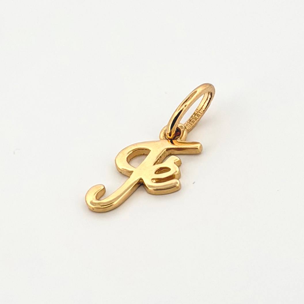 Dije Fé 0.75gr / 3/4 in / Oro Amarillo 18K