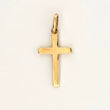 Dije Cruz 1.25gr / 1 in / Oro Amarillo 18K