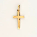 Dije Cruz 1.25gr / 1 in / Oro Amarillo 18K