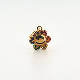 Dije Flor Animado 1.2gr / 3/4 in / Oro Amarillo 18K