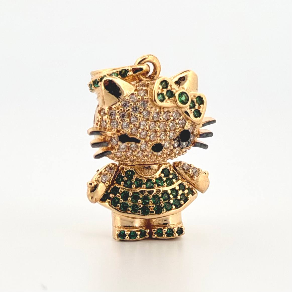 Dije Gata 5.5gr / 1 in / Oro Amarillo 18K