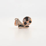 Dije Balón 2.8gr / 1 in / Oro Rosa 18K