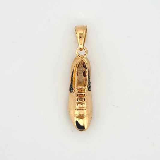 Dije Zapato Guayo 3.75gr / 1 1/4 in / Oro Amarillo 18K