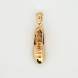 Dije Zapato Guayo 4.2gr / 1 1/4 in / Oro Amarillo 18K