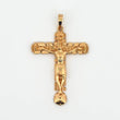 Dije Cruz Cristo Milagroso 5.35gr / 1 3/4 in / Oro Amarillo 18K