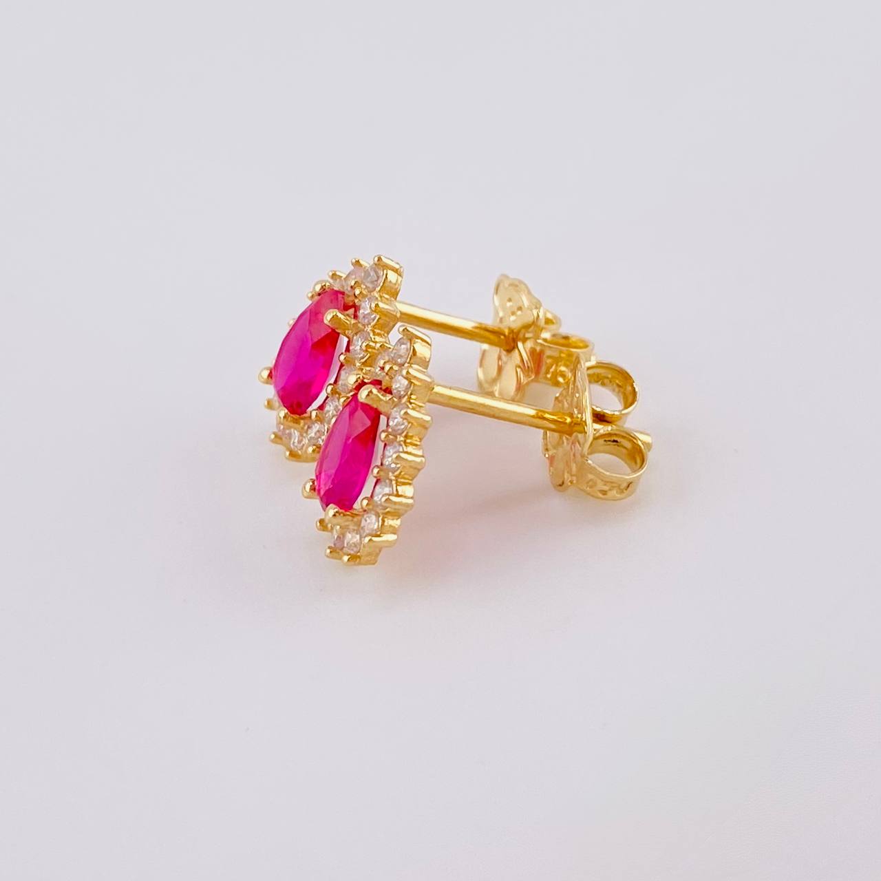 Topos Gota Halo 1.8 g / in / 7.8 mm Oro Amarillo 18K