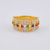 Anillo Jardín De Corazones 4.3 g / T6 1/2 Oro Amarillo 18K