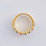 Anillo Jardín De Corazones 4.3 g / T6 1/2 Oro Amarillo 18K