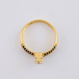 Bear Ring Ts 1.95 g / T5 1/2 18K Yellow Gold