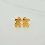 Topos Oso Ts 0.75gr / Lisos Oro Amarillo 18K &