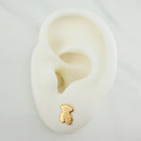 Topos Oso Ts 0.75gr / Lisos Oro Amarillo 18K &
