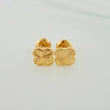 Topos Trebol 0.95gr / 6.6mm Oro Amarillo 18K &