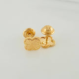 Topos Trebol 0.95gr / 6.6mm Oro Amarillo 18K &