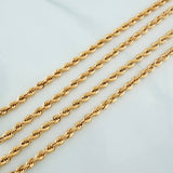 Cadena Lazo 12.85gr / 27 3/4 in / 3.6mm Oro Amarillo +3 18K %