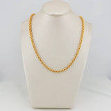 Cadena Lazo 12.85gr / 27 3/4 in / 3.6mm Oro Amarillo +3 18K %