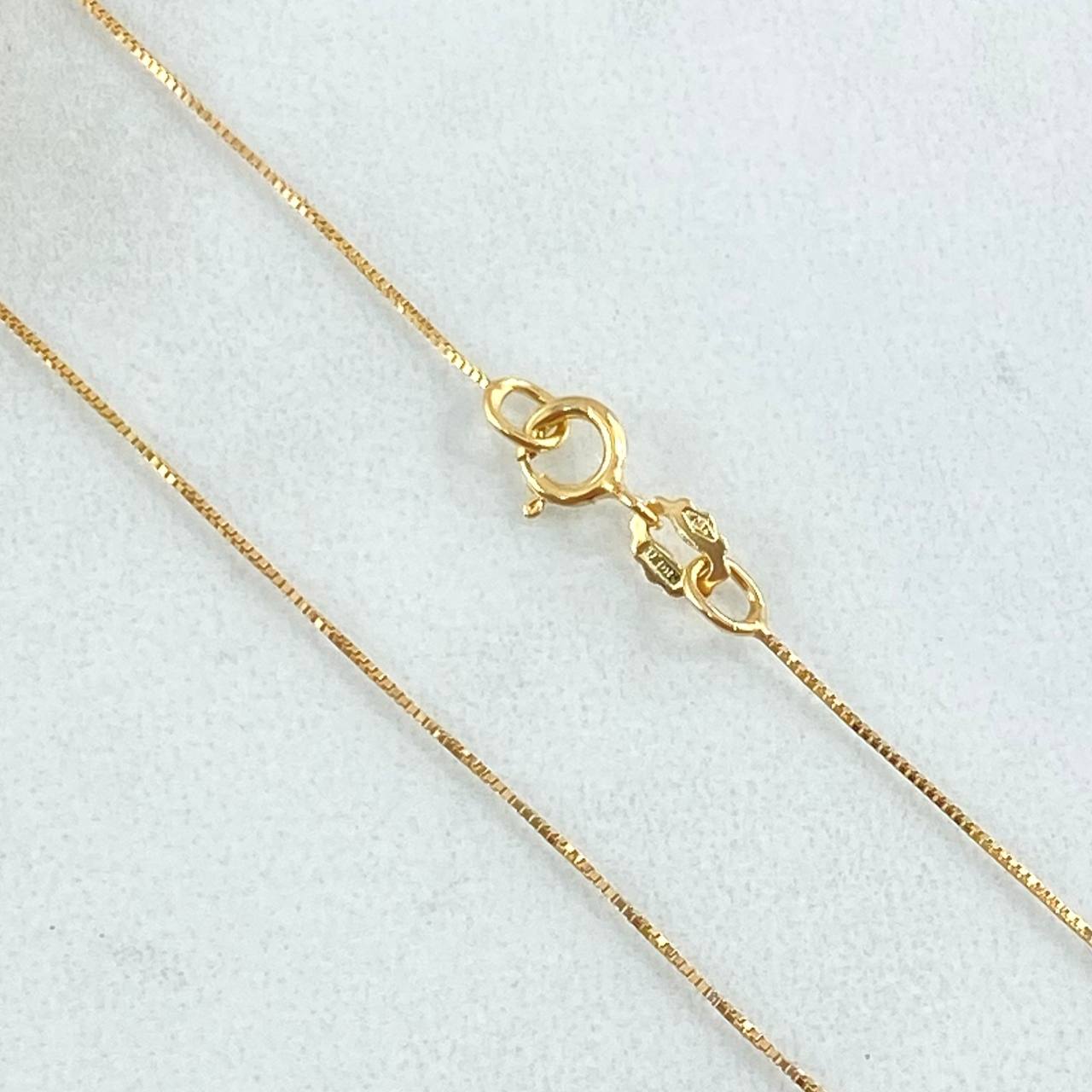 (Review)Venetian Chain 0.75gr / 40cm / Yellow Gold +3 18K ©