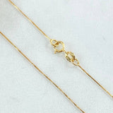 Cadena Veneciana 0.75gr / 40cm / Oro Amarillo +3 18K !