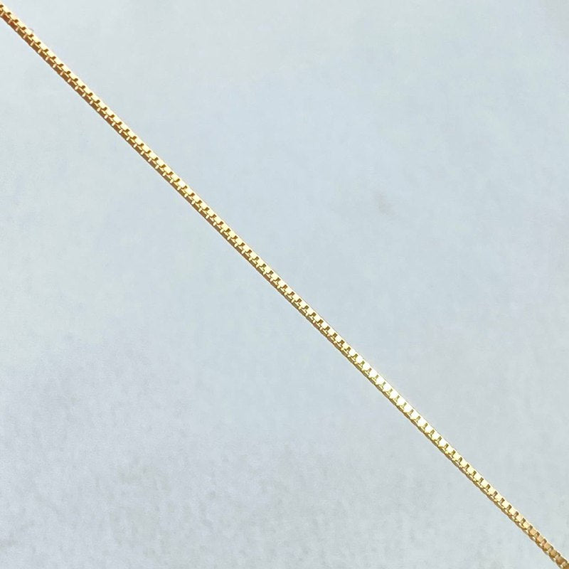Venetian Chain 0.75gr / 15.7in / 18K Yellow Gold +3 -