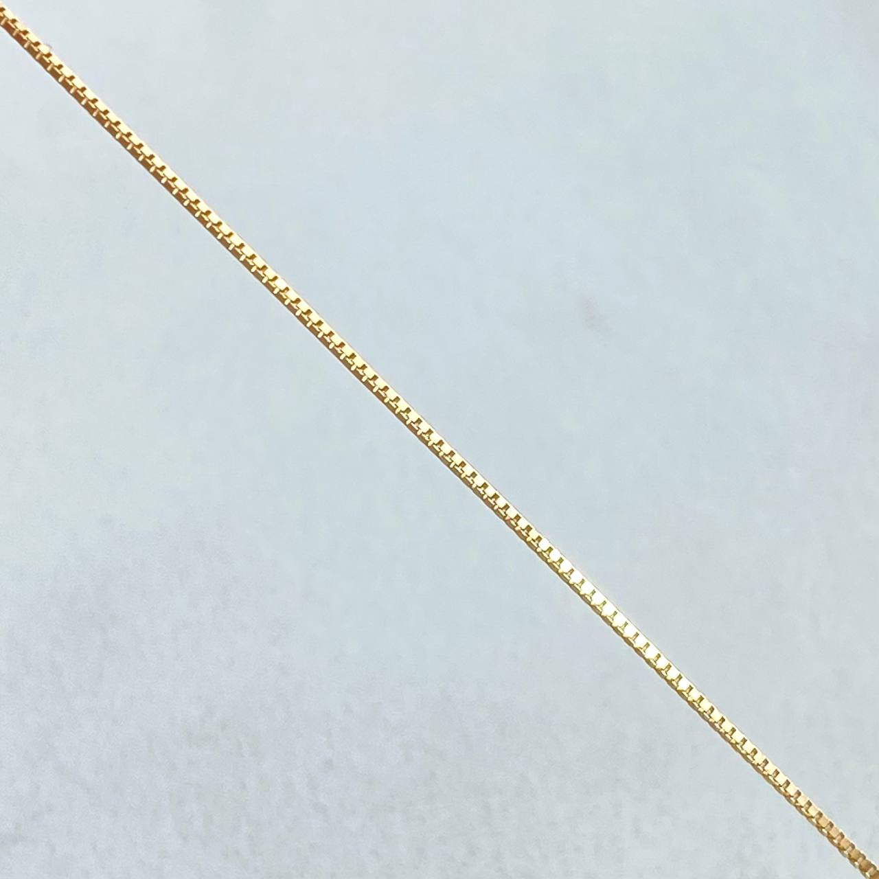 Cadena Veneciana 0.75gr / 40cm / Oro Amarillo +3 18K !